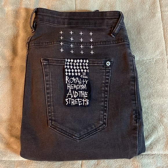 Ksubi Other - Ksubi Chitch Krow Krushed Black Denim